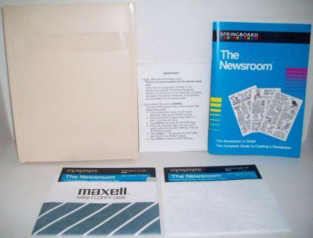 The Newsroom (CIB) - Commodore 64/128 Game